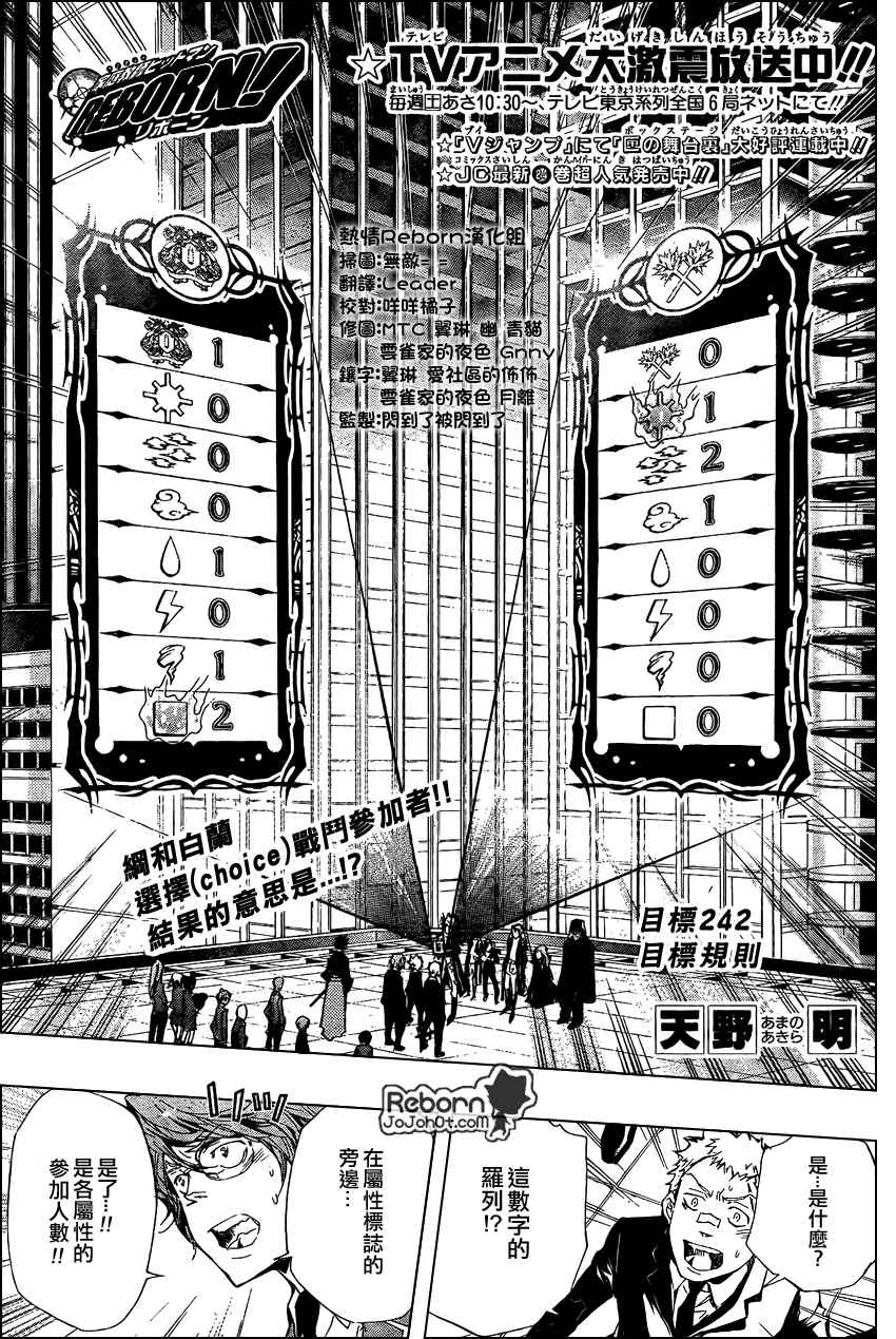 家庭教师真人版漫画,第242话1图