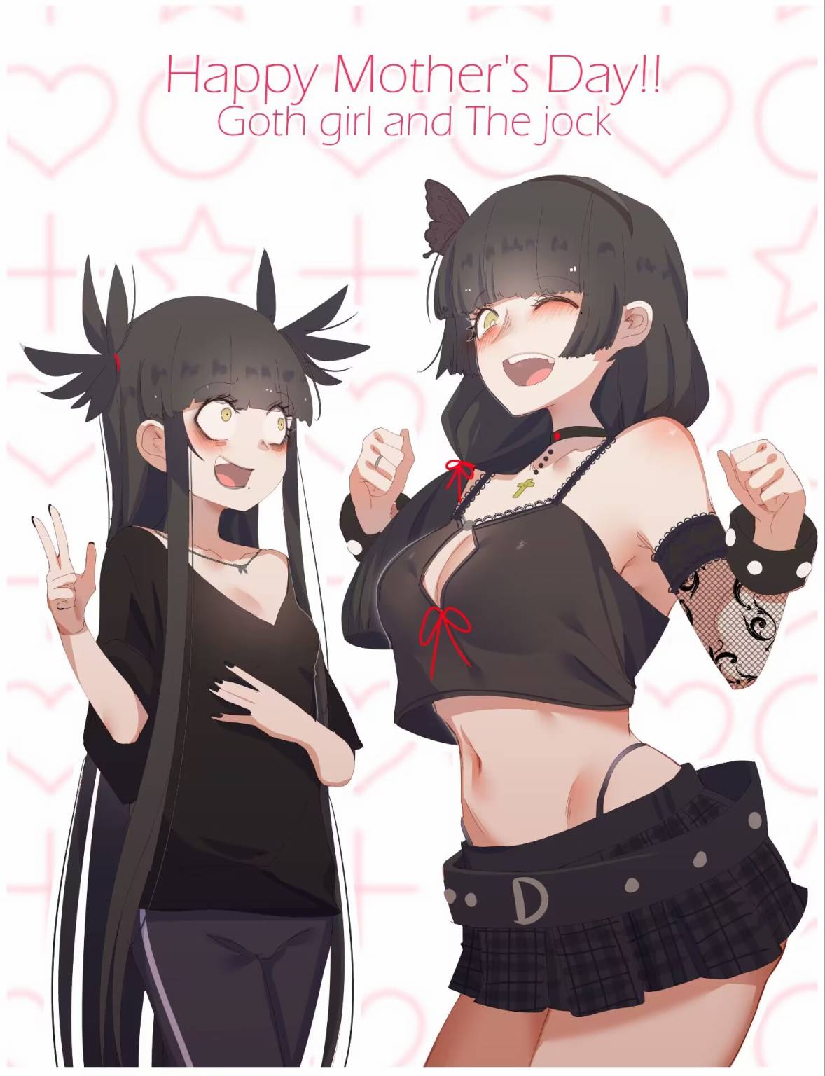 哥特女孩英国漫画,母亲节贺图1图