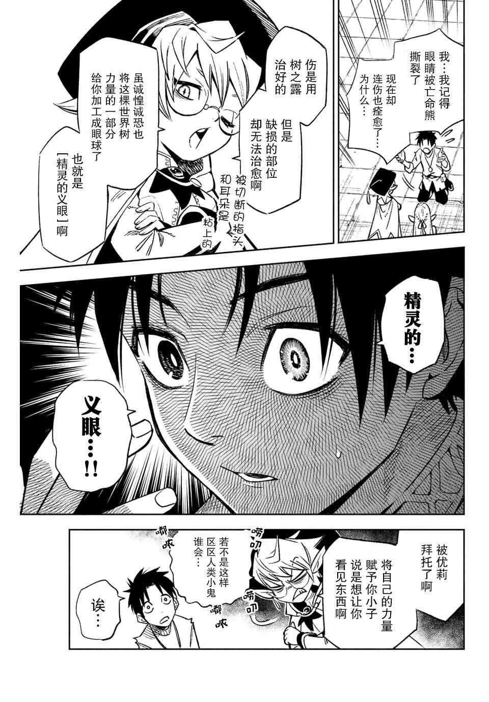 不幸职业鉴定士实则最强动漫在线观看漫画,第3.1话 精灵的义眼（1）3图