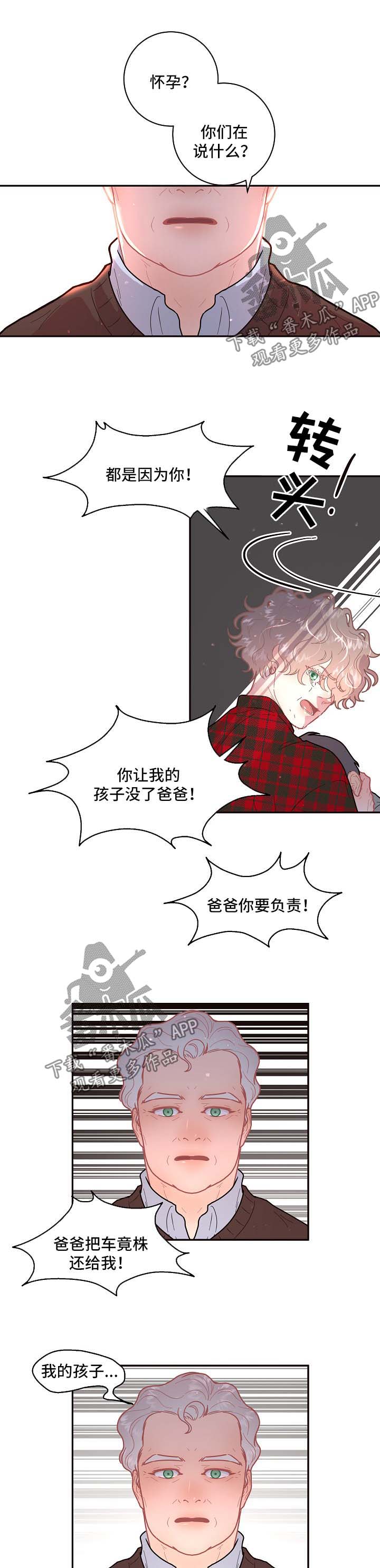 汉堡王中国特许经营权生变漫画,第93章：【第三季】怀孕的消息4图