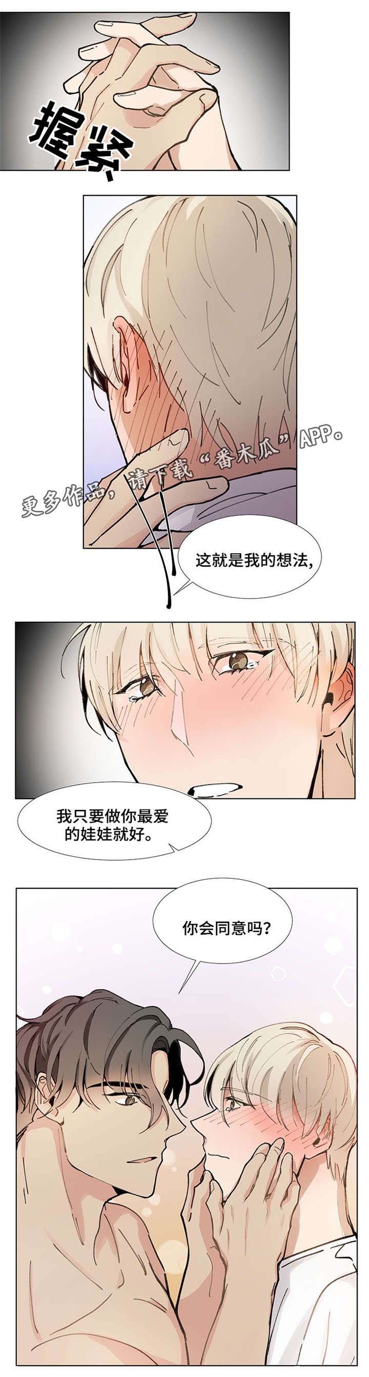 爱恋吻戏漫画,第24章：最爱的娃娃5图