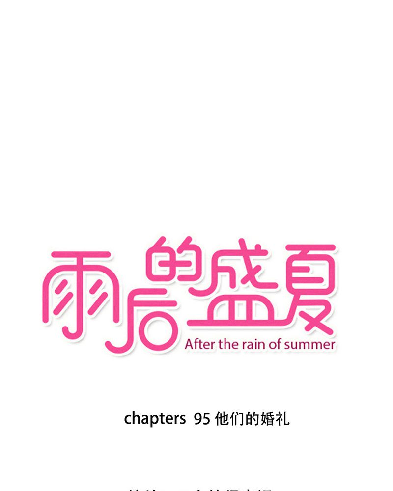 雨后的夏天描写漫画,第95章：他们的婚礼1图