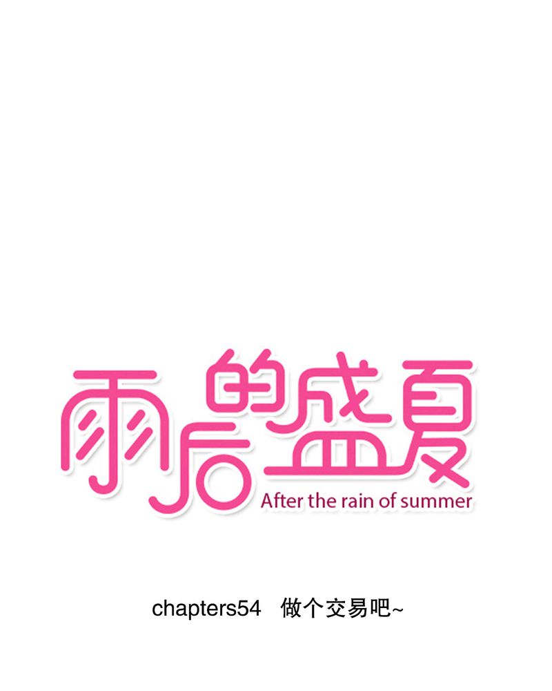 雨后的夏季漫画,第54章：做个交易吧1图