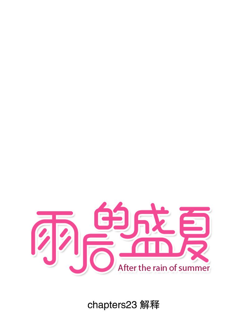 雨后的彩虹写一段话漫画,第23章：解释1图
