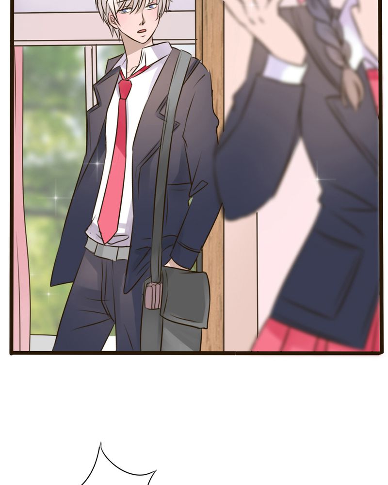 雨后的盛夏说说漫画,第3章：新学期5图