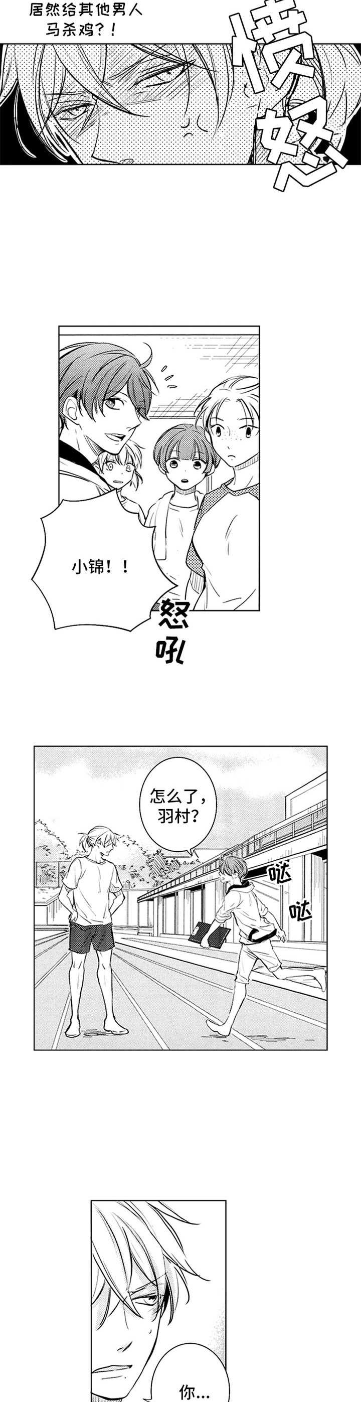 随风奔跑自由是方向追逐雷和闪电的力量漫画,第35章：外国人4图