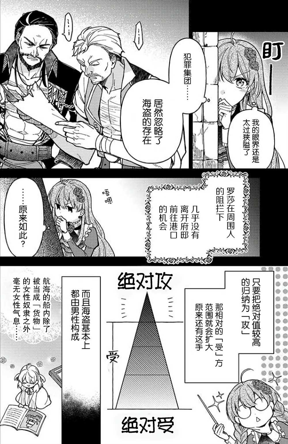 贵腐人罗莎在暗中守护爱 小说漫画,第4话4图
