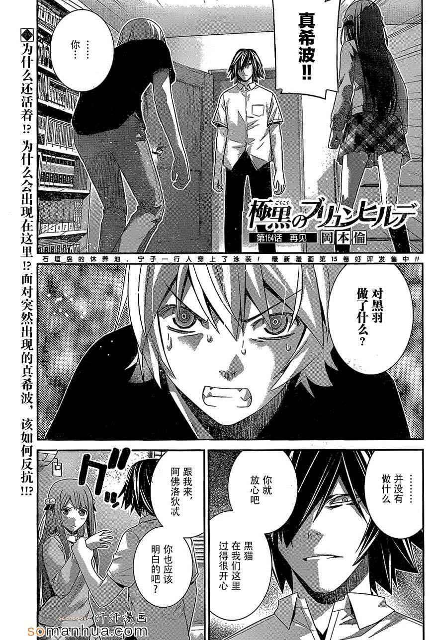 极黑的布伦希尔特作者漫画,第164话再见1图