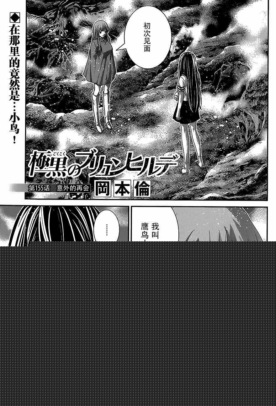 极黑的布伦希尔特讲的啥漫画,第155话意外的再会1图