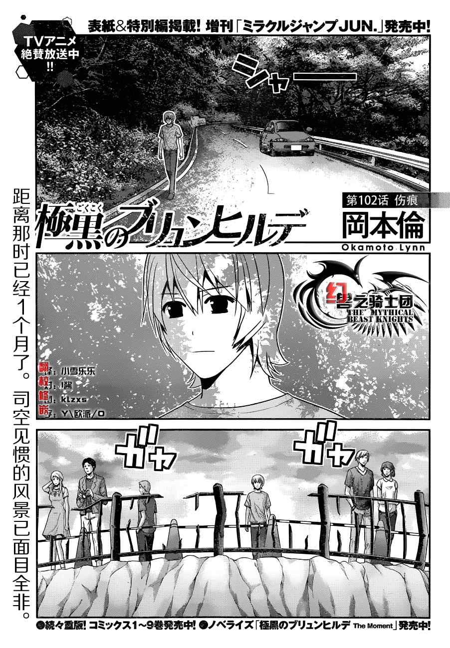 极黑的布伦希尔特正经吗漫画,第102话伤痕3图
