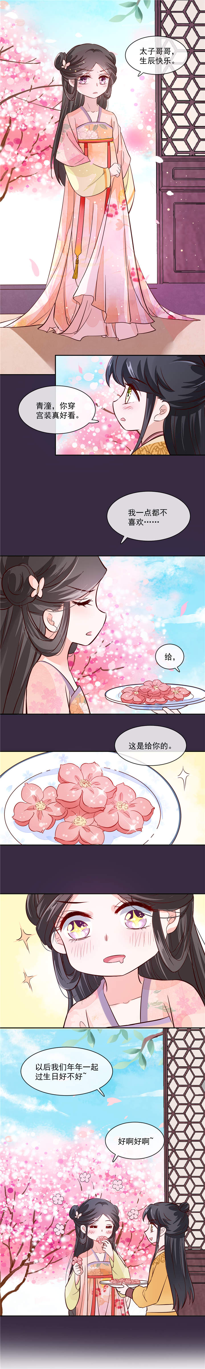 将军的小宠医第二部免费观看漫画,第42章：太子哥哥生辰快乐4图