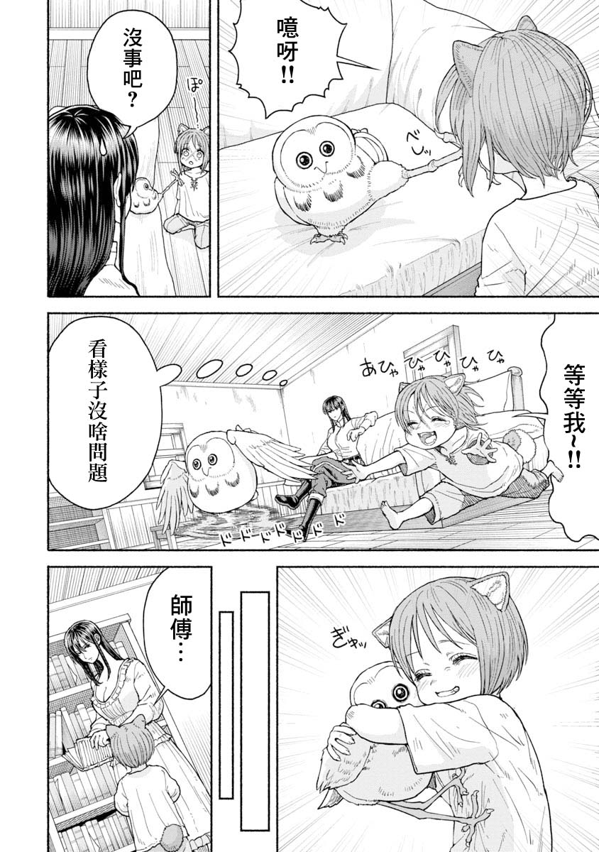 跨越种族关系漫画,养猫头鹰吧4图