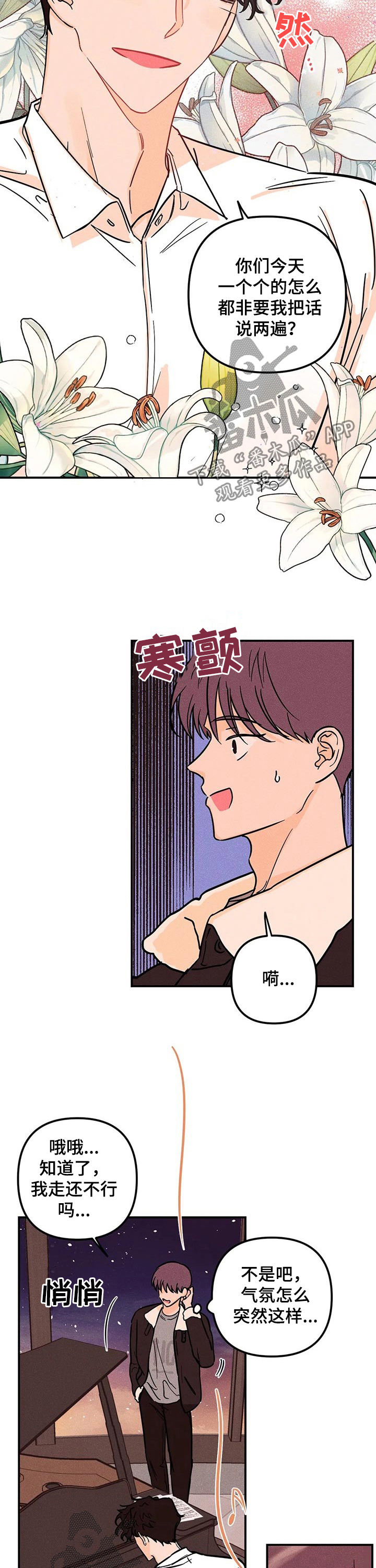 火花主题曲爱的赞歌漫画,第25章：好气4图