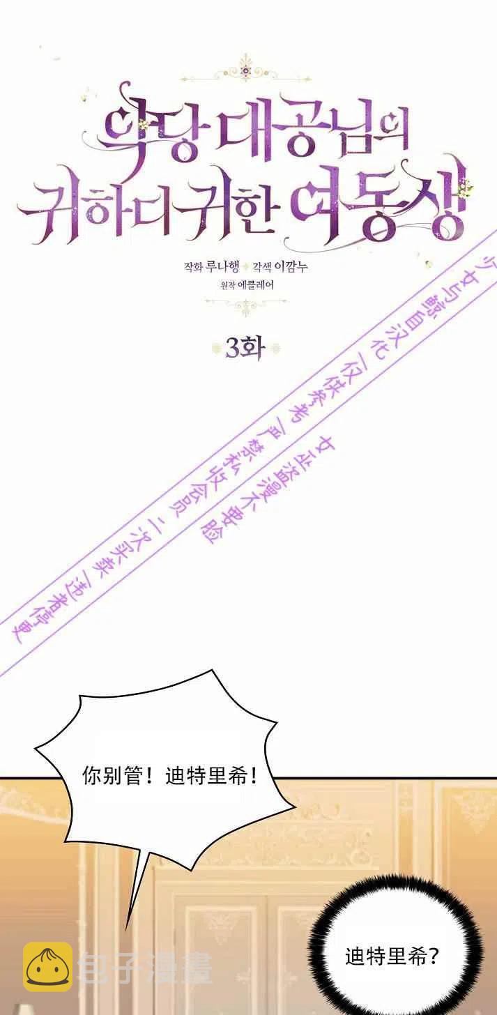 恶棍公爵的宝贝妹妹全漫画漫画,第3话3图
