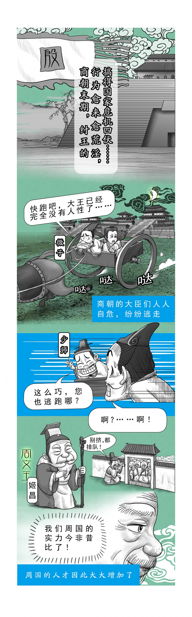 画史记里面的人物漫画,第11话2图