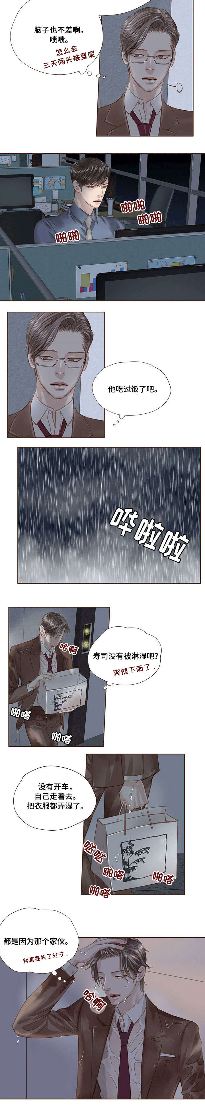 我笑天地飘渺怎管轻狂年少漫画,第20章：加班5图