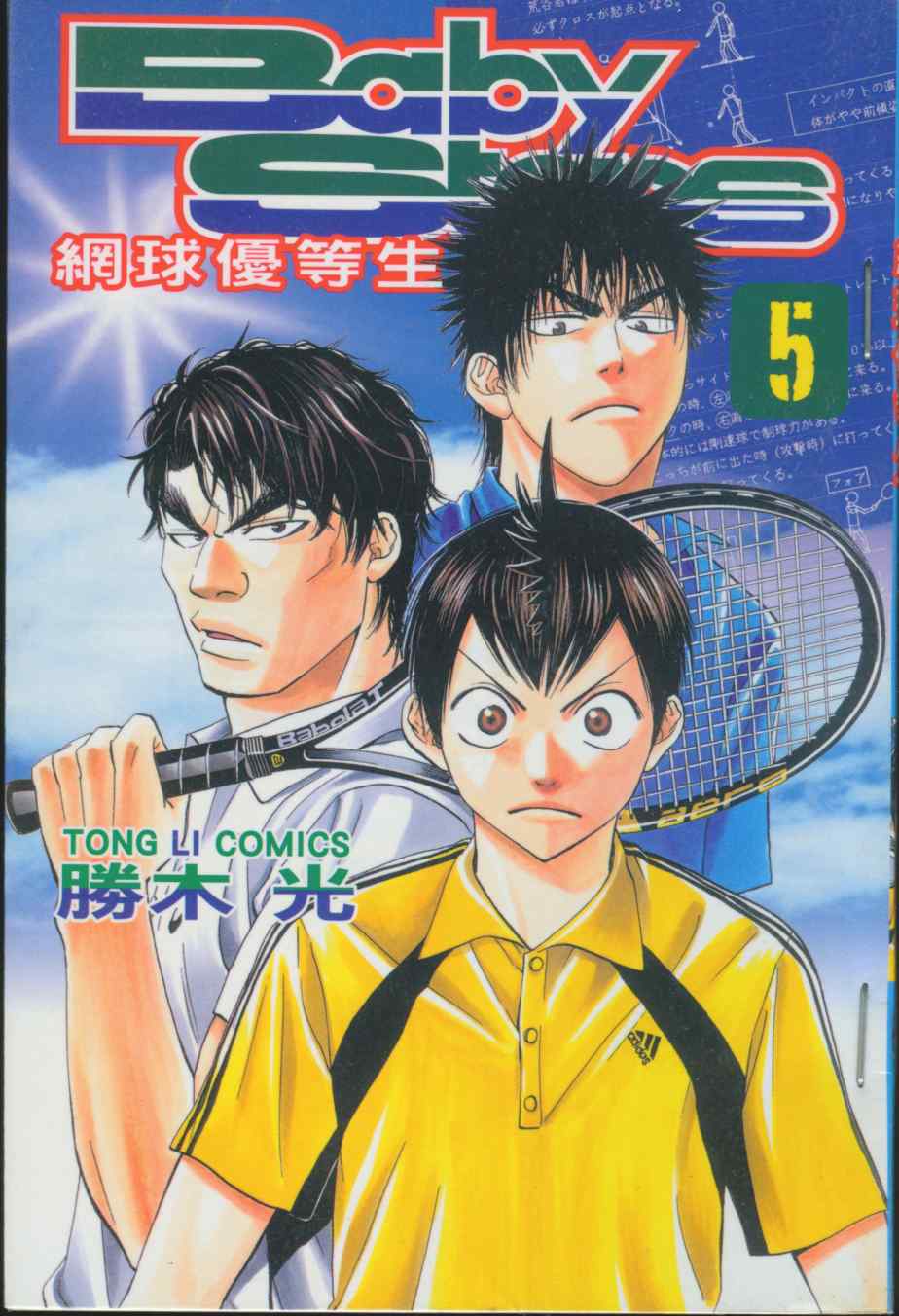 网球优等生全日青赢了没有漫画,第5卷1图
