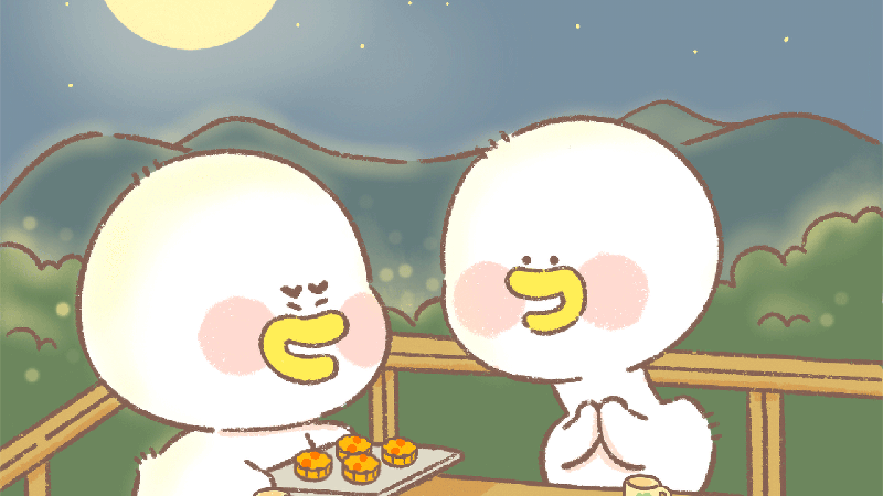 逗逗迪迪漫画,第31话 中秋篇1图