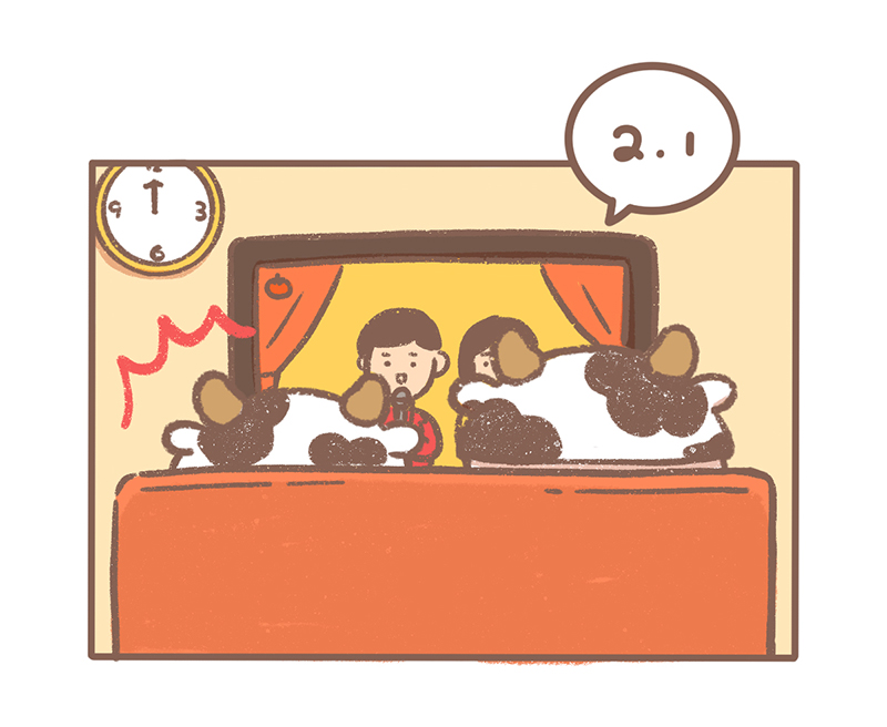 逗酱萌鸭生死篇漫画,第38话 新年篇4图