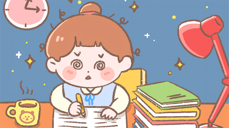 逗酱萌鸭u型枕漫画,第19话 高考篇1图