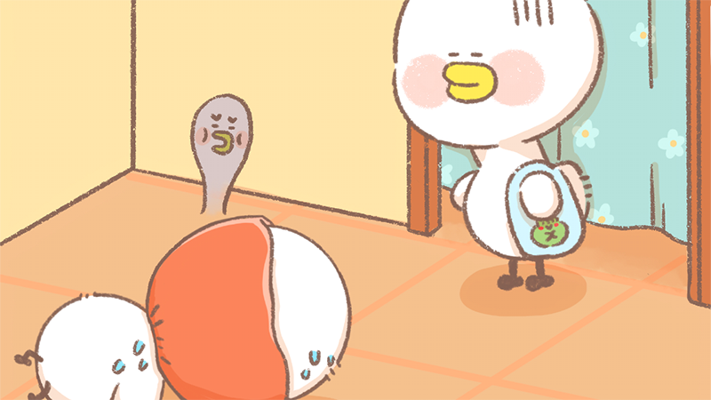 逗酱萌鸭电话漫画,第28话 豆浆日常篇1图