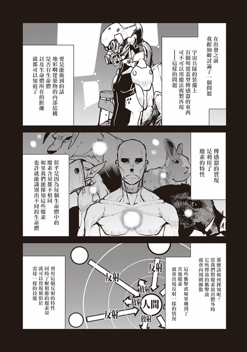 宇宙军官成为冒险者小说漫画,第7话3图