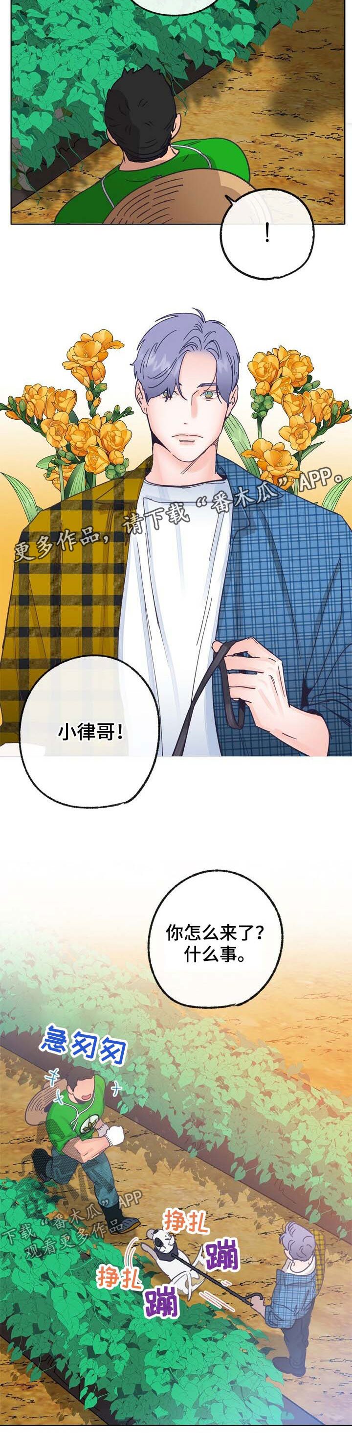 乡村旅游旋律漫画,第42章：来人5图