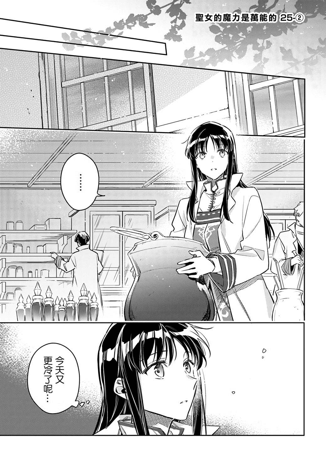 圣女的魔力是万能的第二季免费观看漫画,第25.2话1图