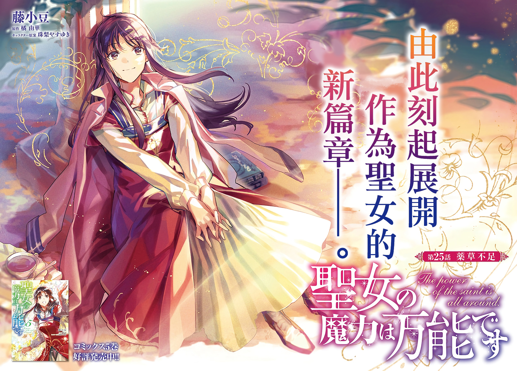 圣女的魔力是万能的小说结局漫画,第25.1话2图