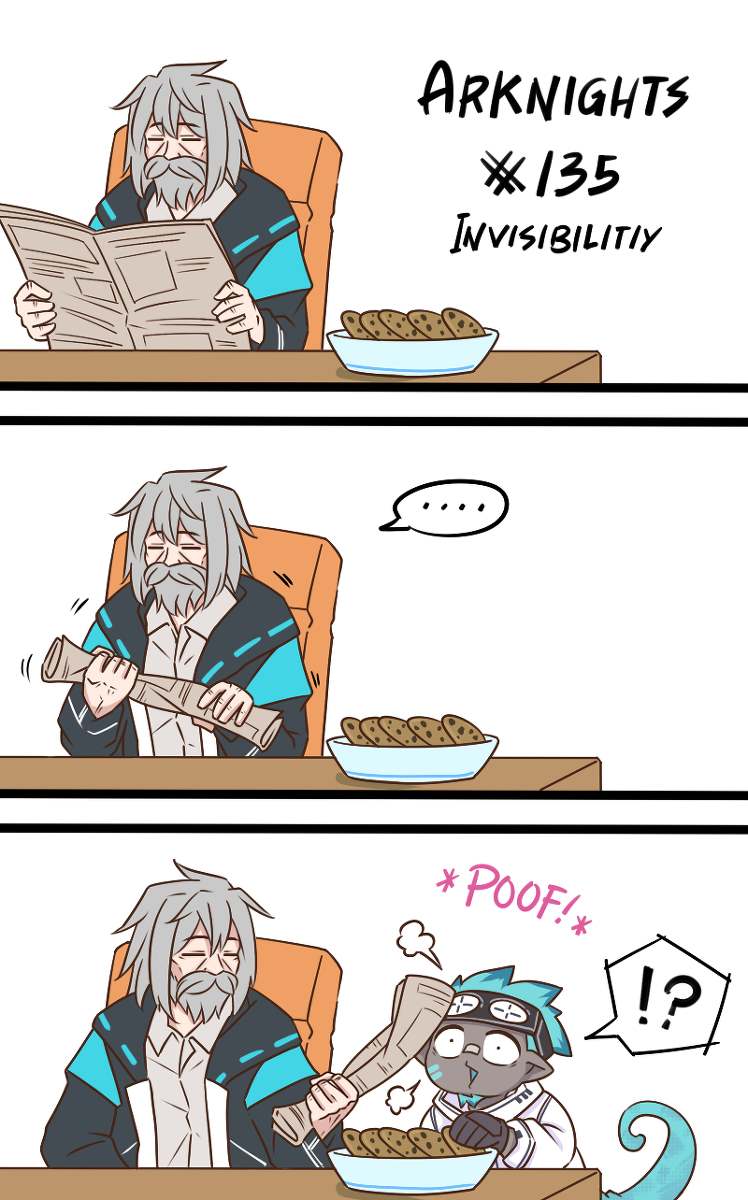 明日方舟的老年博士漫画漫画,135 隐形的美食家1图
