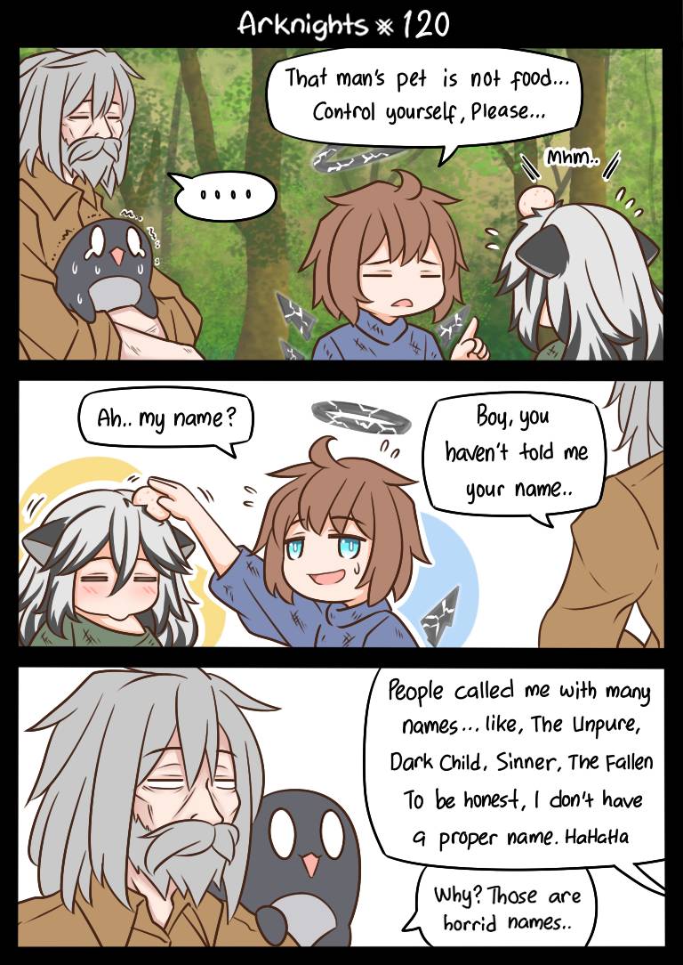明日方舟的老干员漫画,第120话3图