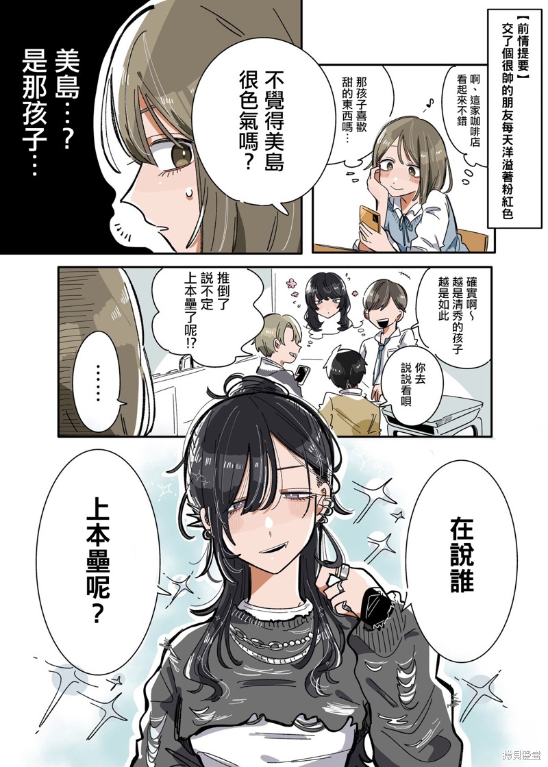 新交的朋友和想象的不一样漫画,第3话2图