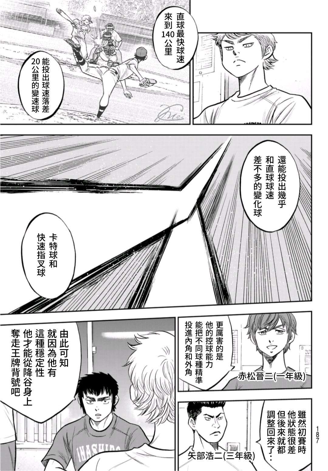 钻石王牌之终极投手漫画,第二季第258话 等不及啦5图