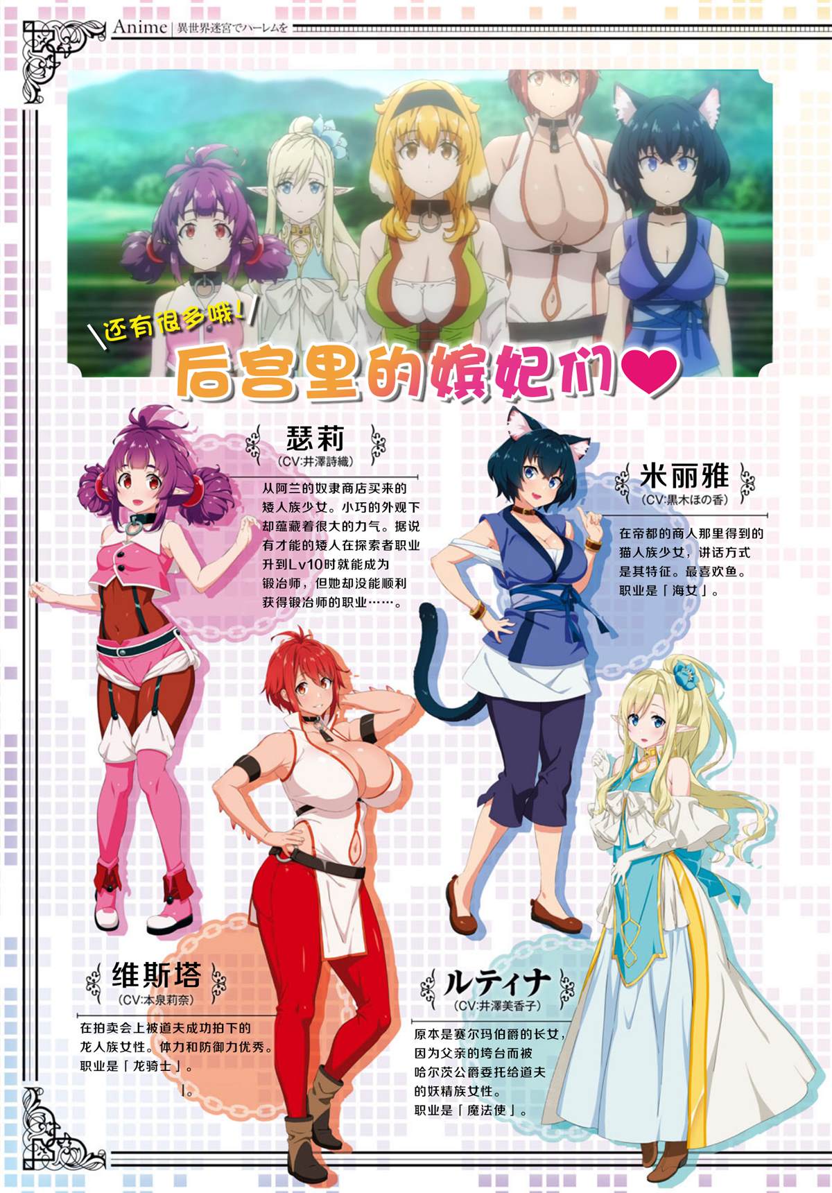 在异世界迷宫开后宫10漫画,第64话2图
