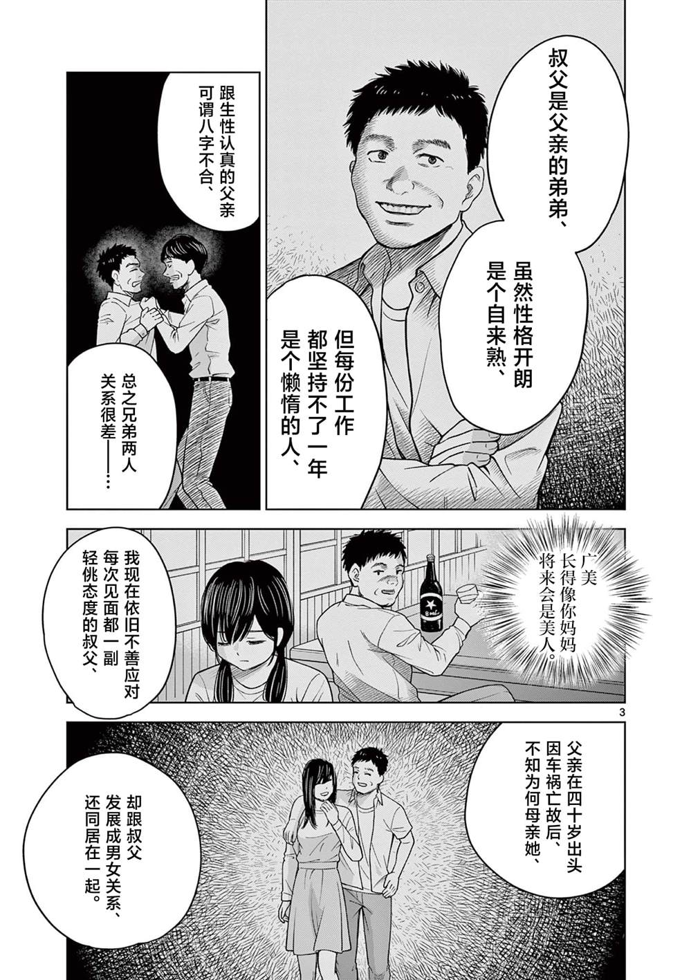 夜话怪谈全文漫画,第16话3图
