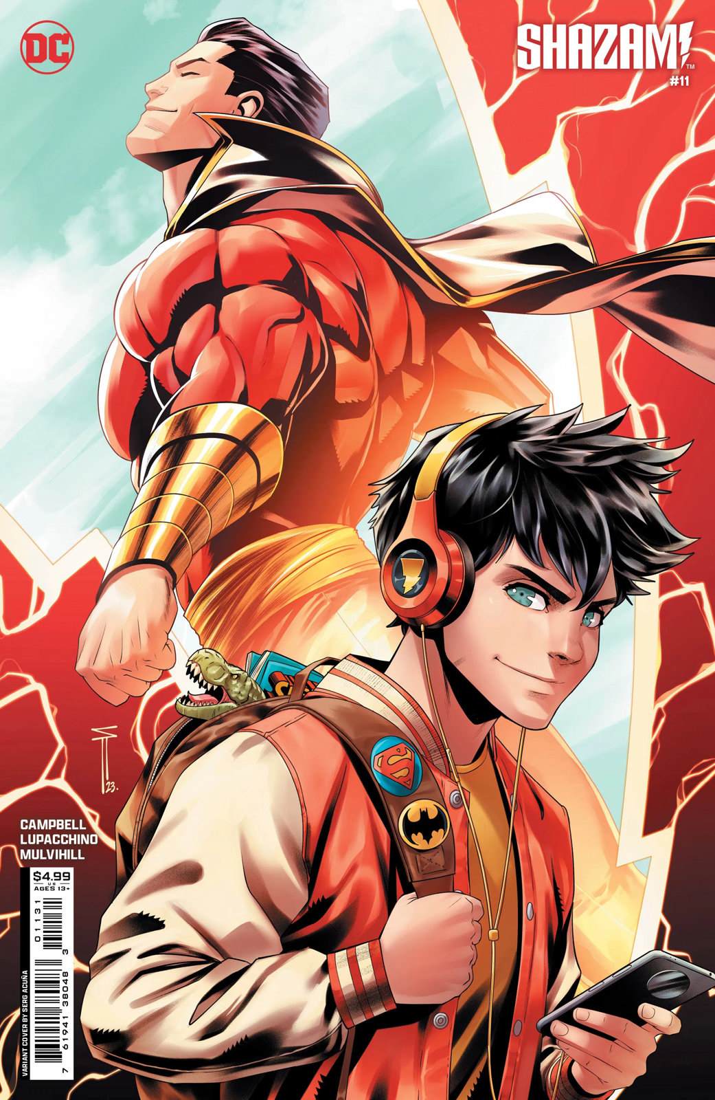 沙赞vs黑亚当VS超人漫画,第11话3图