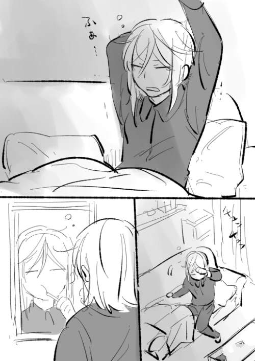 杀爱妾守城漫画,短篇07 拍摄花絮2图