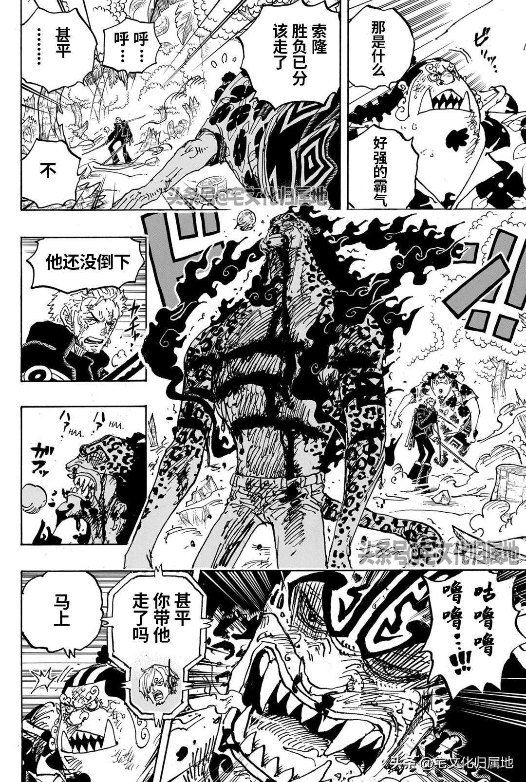 海贼王小迷弟漫画,第1111话 太阳之盾4图