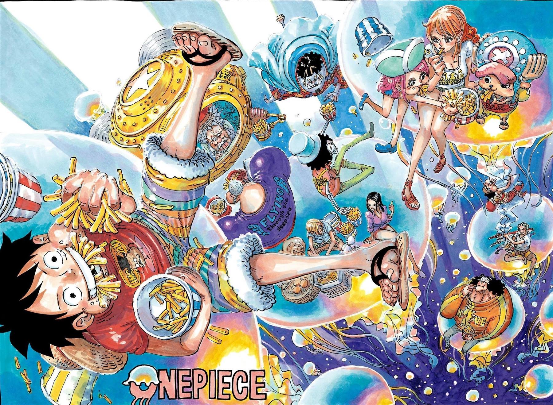 海贼王小迷弟漫画,第1111话 太阳之盾2图