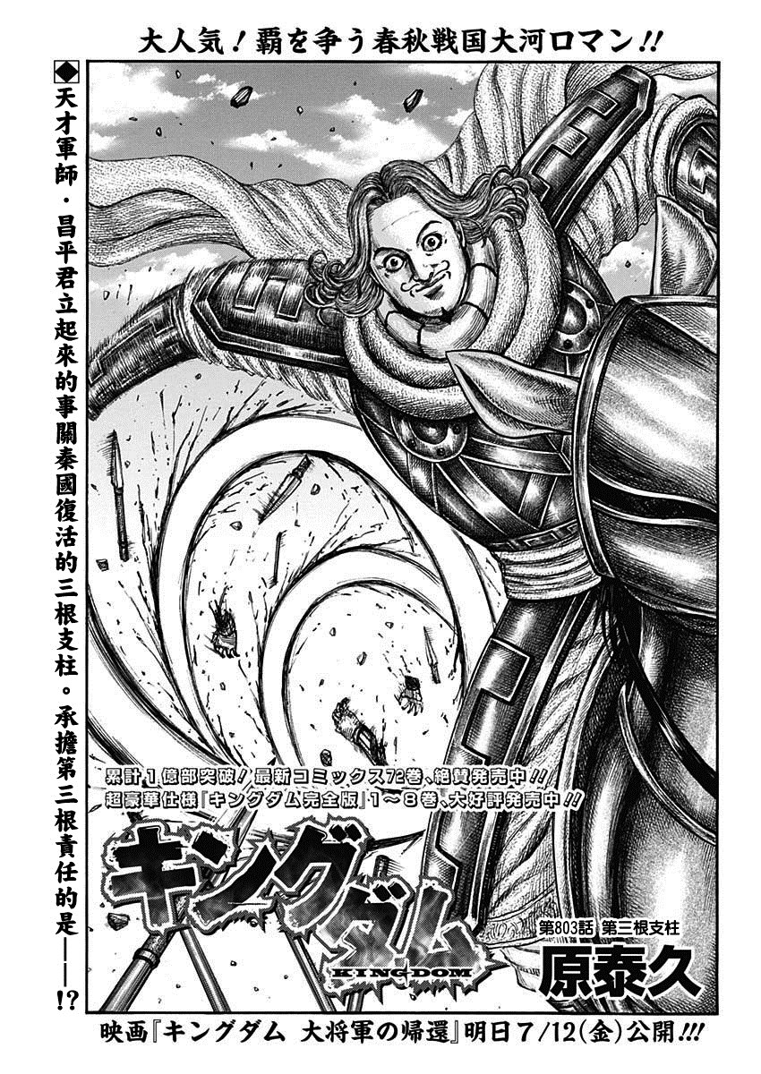 王者天下酒52度多少钱一瓶漫画,第803话 第三根支柱1图