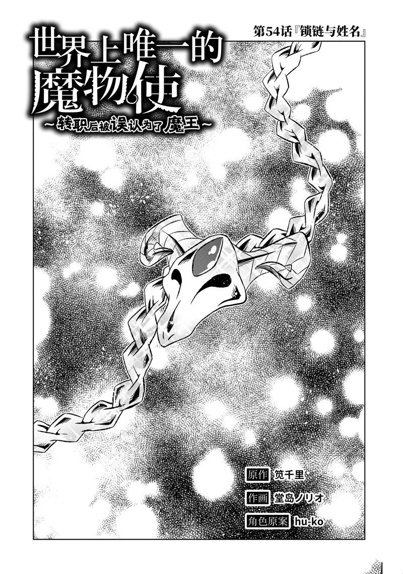 世界上唯一的魔物使~转职后被误认为了魔王漫画下拉式漫画,第54.1话2图