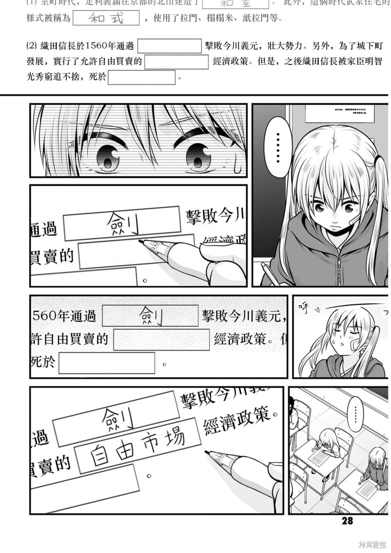 女高中生的虚度日常好看吗漫画,第106话 日本史4图