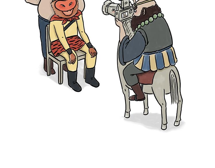绘心一笑是什么生肖漫画,师傅照相馆2图