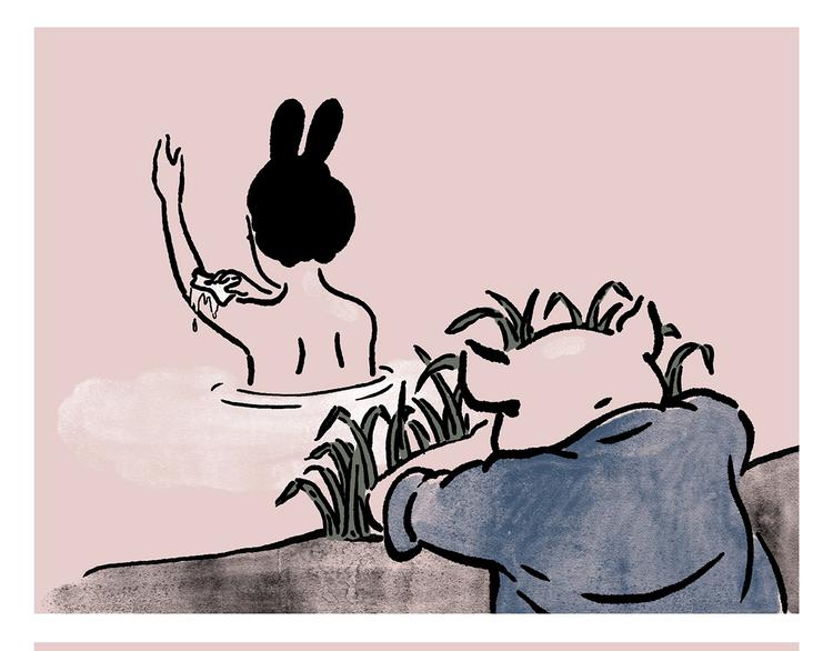 绘心成长绘画作品漫画,第232话 小蝌蚪怼妈妈3图