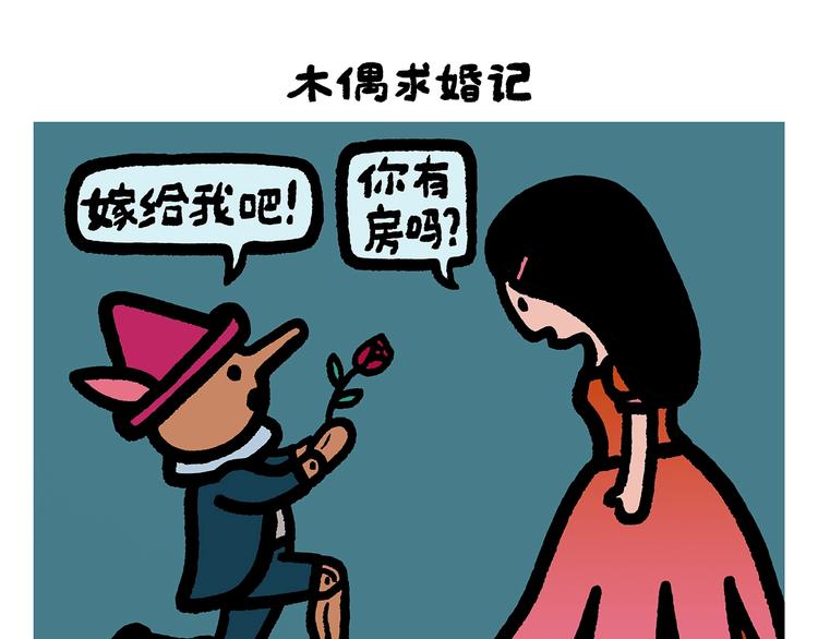 惠心一笑漫画,第254话 标题：木偶求婚记5图