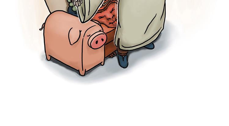 绘心余温漫画,师傅相声2图