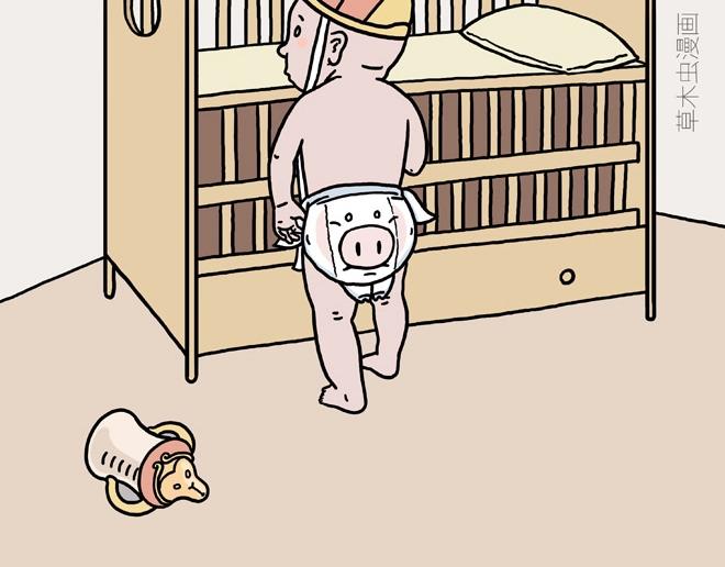 绘本故事漫画,守护师傅婴儿期2图