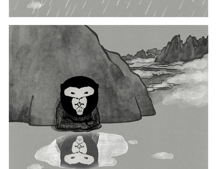 慧心一笑漫画,第346话 脸上掉下个取经人2图