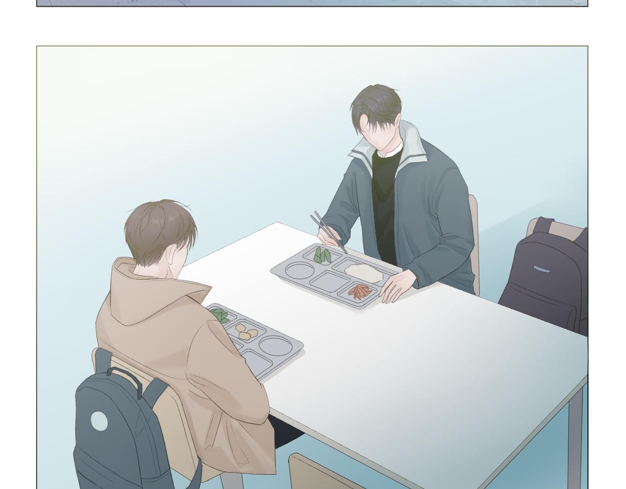 初雪的夜空动力火车漫画,喜欢很长时间了2图