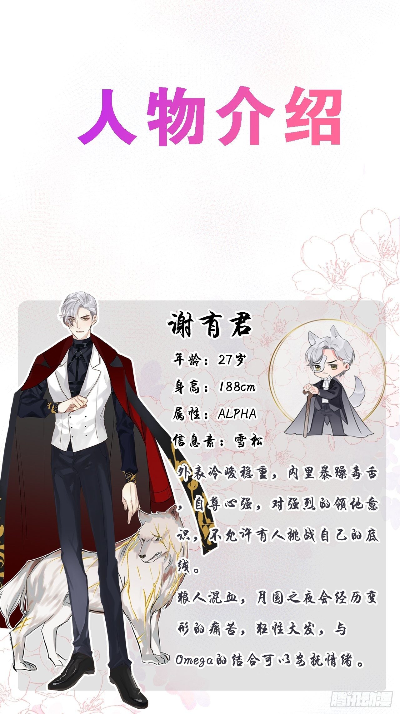 狼狼小说网改名字了吗漫画,人物介绍1图